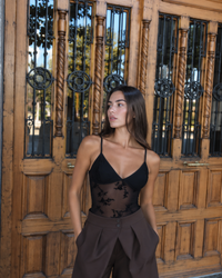 Top lencero floral