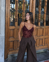 Top lencero floral