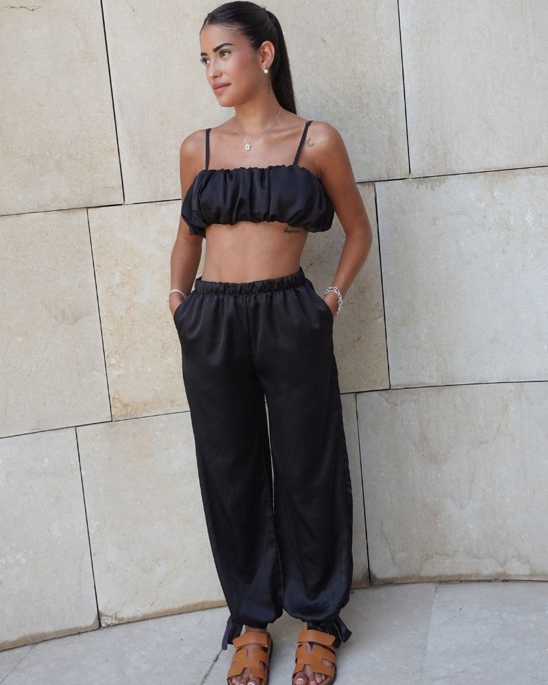 Conjunto satin black