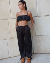 Conjunto satin black