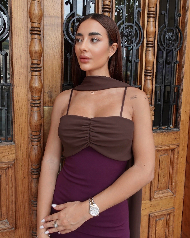 Vestido Burgundy